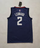 NBA New season Express (new fabric print) Leonard city version 2 dark blue, black, white