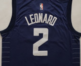 NBA New season Express (new fabric print) Leonard city version 2 dark blue, black, white