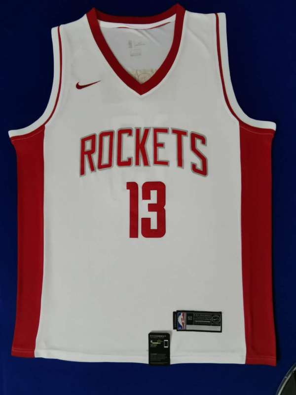 NBA Rockets 13 new season white