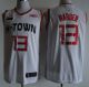 NBA  New season rockets (new fabric printing) 13 Hardon White City Edition