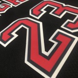 NBA  Bulls crew neck black 23 Jordan with chip  1:1