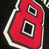 NBA  Bulls crew black No. 8 Raven  with chip 1:1