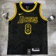 NBA  Laker crew black snake 8 with chip  1:1