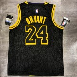 NBA  Laker crew black snake 24 Kobe with chip  1:1