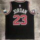 NBA  Bulls crew neck black 23 Jordan with chip  1:1