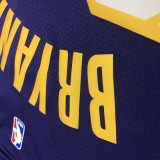 NBA Lakers retro purple V-neck 24 Kobe with chip  1:1