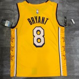 NBA  Laker's Retro yellow V-lead Sucheng version 8 Kobe with chip  1:1