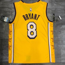 NBA  Laker's Retro yellow V-lead Sucheng version 8 Kobe with chip  1:1