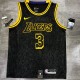 NBA Laker crew black snake 3 Davis  with chip  1:1