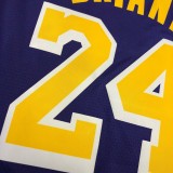NBA Laker crew retro purple 24 Kobe  with chip  1:1