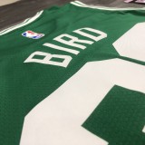 NBA  Celtics Retro Green 33 Larry Bird  with chip  1:1