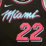 NBA  Heat crew crew black 22 Jim Butler  with chip  1:1