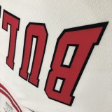 NBA  Bulls crew neck white 45 Jordan  with chip  1:1