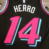 NBA  Heat crew crew black No. 14 Hiro  with chip  1:1