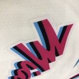 NBA  Heat crew crew white No. 14 Hiro  with chip  1:1