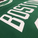 NBA  Celtics Retro Green 33 Larry Bird  with chip  1:1