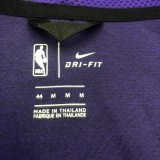 A zipper jacket with cap for NBA Lakers warm up  with chip  1:1