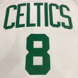 NBA  Celtics retro white (No.8 Anthony Walker)  with chip  1:1