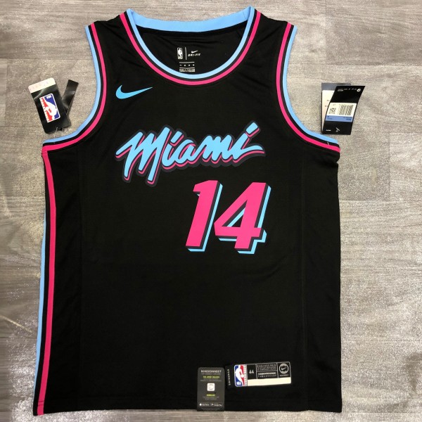 NBA  Heat crew crew black No. 14 Hiro  with chip  1:1
