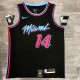 NBA  Heat crew crew black No. 14 Hiro  with chip  1:1