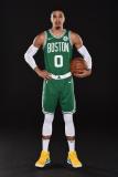 NBA  Celtics Retro Green 0 Tatum  with chip  1:1