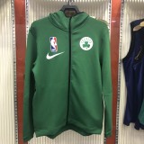 NBA Celtic team warm-up training appearance hooded zipper jacket  with chip  1:1