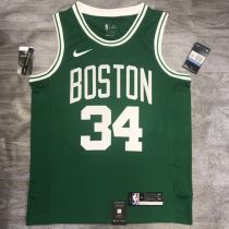 NBA  Celtics Retro Green 34 Paul Pierce  with chip  1:1