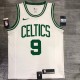 NBA  Celtics retro white No.9 Rondo with chip  1:1