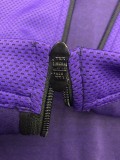 A zipper jacket with cap for NBA Lakers warm up  with chip  1:1