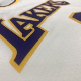 NBA Laker crew neck retro white No. 8 Kobe  with chip  1:1