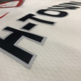 NBA  Rockets city version white 13 James Hardon  with chip  1:1