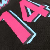 NBA  Heat crew crew black No. 14 Hiro  with chip  1:1