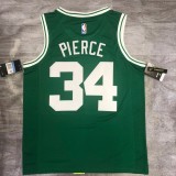 NBA  Celtics Retro Green 34 Paul Pierce  with chip  1:1