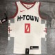NBA  Rockets city version white 0 wishbrook  with chip  1:1
