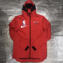 NBA Bulls' warm-up with hooded zipper jacket  with chip  1:1