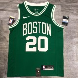 NBA  Celtics Retro Green 20 Ray Allen  with chip  1:1