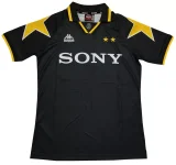 Retro JUV Away Black  1:1 Quality Soccer Jersey    1995-1997