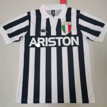Retro Juventus Home  1:1 Quality Soccer Jersey    1984 -1985