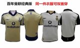 Retro Centennial Manchester United classic 1:1 Quality Soccer Jersey 
