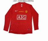 Retro 2008 Manchester United Home 1:1 Quality Soccer Jersey 