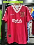 Retro  Liverpool Stadium home   1:1 Quality Soccer Jersey  1995-1996