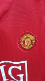 Retro 2008 Manchester United Home 1:1 Quality Soccer Jersey 