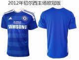 Retro Chelsea Home Champions League Edition 1:1 Quality Soccer Jersey  2012