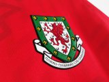 Retro Wales Home  1992 1994   1:1 Quality Soccer Jersey 