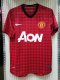 Retro Manchester United Home 1:1 Quality Soccer Jersey  2012-2013
