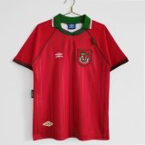 Retro Wales Home  1994 1996   1:1 Quality Soccer Jersey 