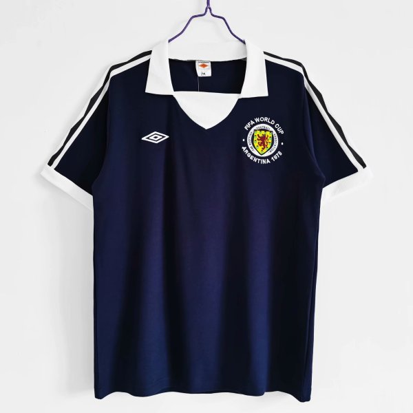 Retro 1978 Scotland Home 1:1 Quality Soccer Jersey