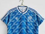 Retro Netherlands Away 1:1 Quality Soccer Jersey   1988