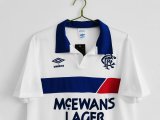Retro Rangers Away 1:1 Quality Soccer Jersey  1994