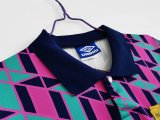 Retro  Scotland  Away 1:1 Quality Soccer Jersey  1988-1989